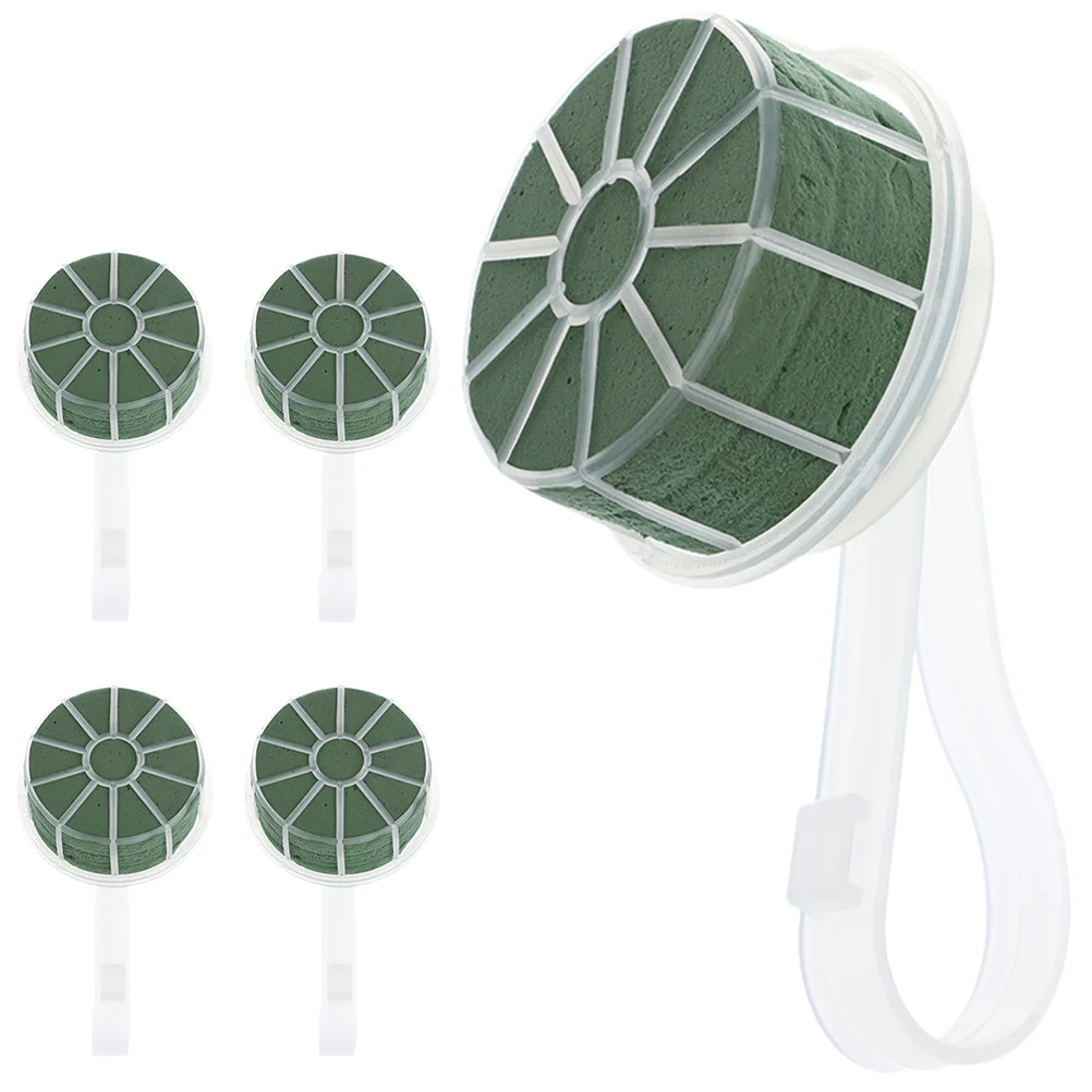 

5 Pcs Wedding Bridal Floral Handle Flower Holder Decor Bouquet Holders Bride Bouquets for DIY Accessories