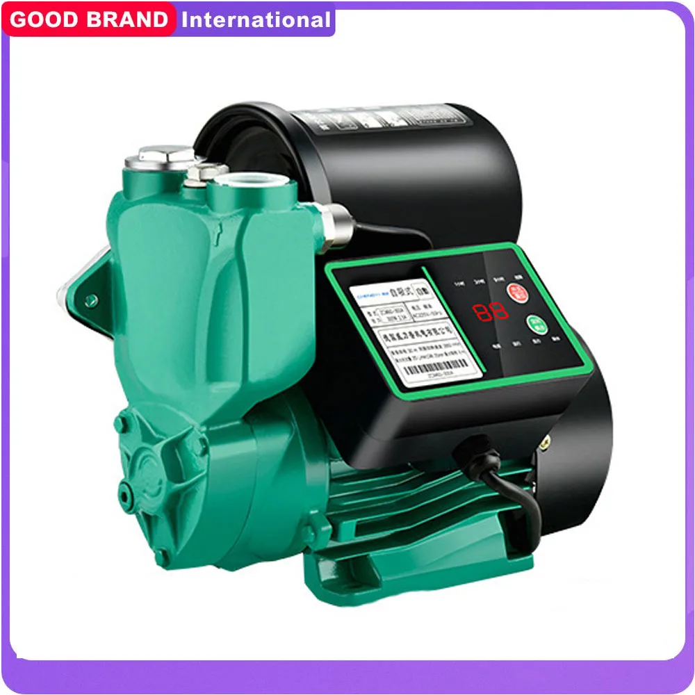 หน้าจอแสดงผลดิจิตอล Self Priming บ้าน Water Booster ปั๊มอินเวอร์เตอร์ Self-ดูดปั๊มน้ําท่อเครื่องทําน้ําอุ่นปั๊ม 220V 1