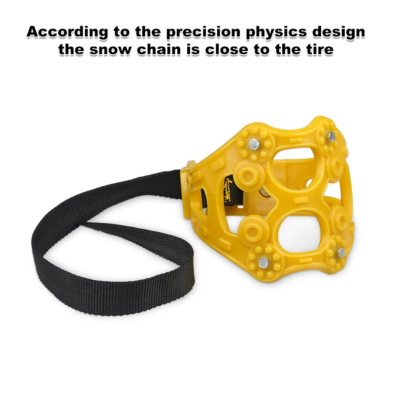 Car Snow Tire Anti-Skid Chains 4PCS/Set for Mud Snow