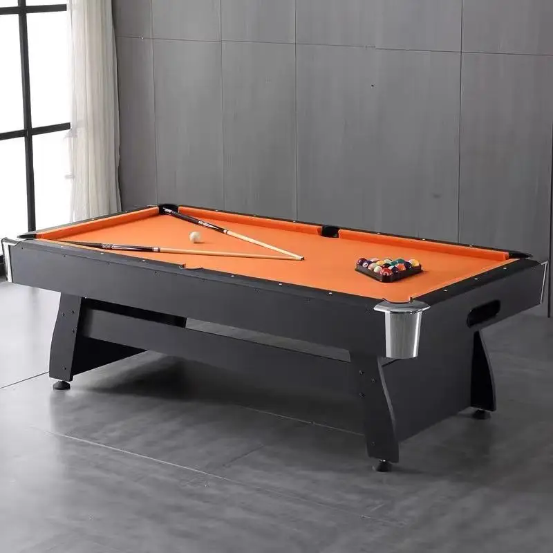 Best Quality Billiard Table Outdoor Widely Used Pool Table Combo Leisure Indoor Flying Star 7ft/8ft/9ft Leather Cn;gua Unisex Fs