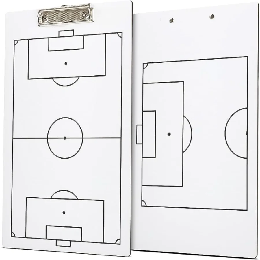 Table Football Game Tabletop Soccer Game Football Tactics Board Football Coaching Board Dry Erase Coaching Strategy Board