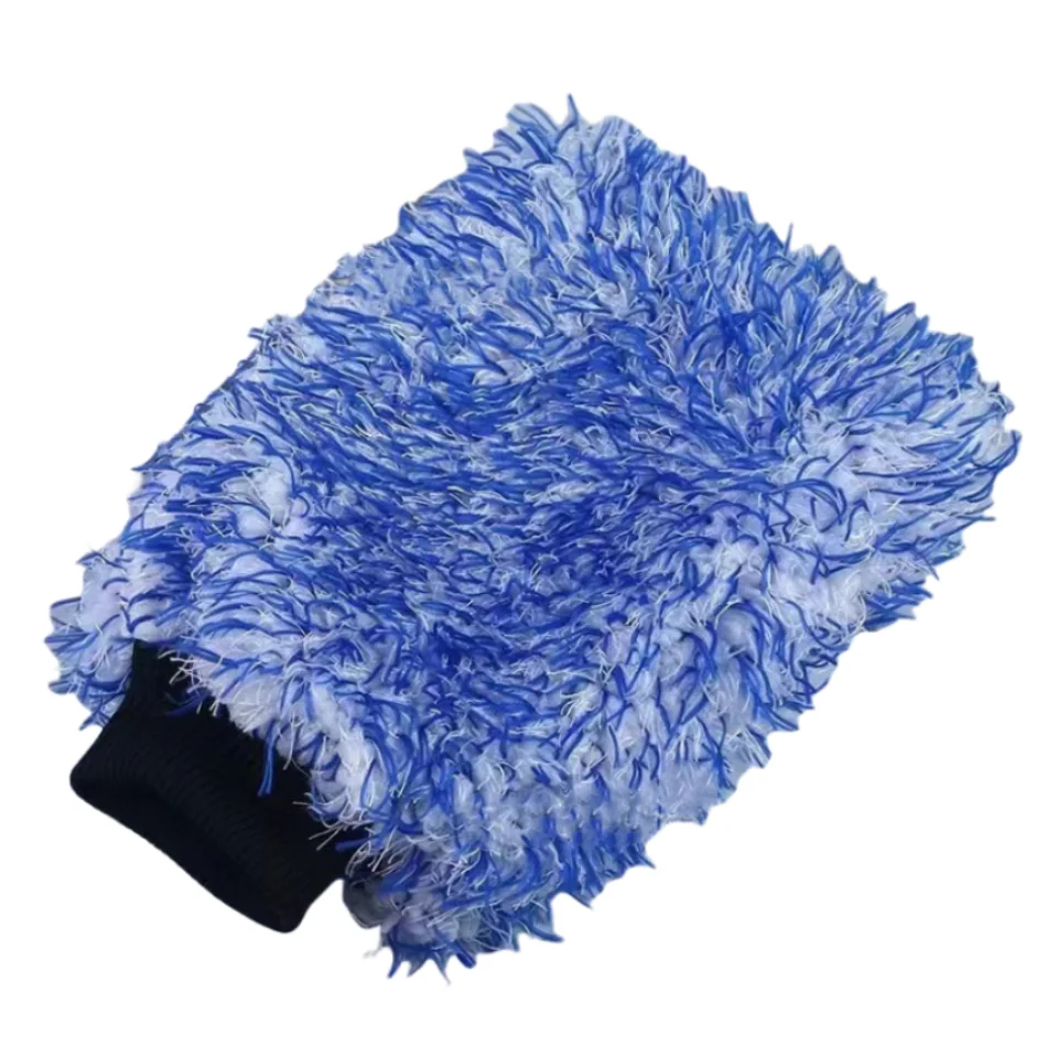 Car Wash Gloves Microfibre Wash Mit Coral Fleece Cleaning Washing Glove Car Cleaning Tool Auto Acessories Detailing Supplies