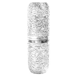 Portable Toothbrush Holder and Storage Cup Set (Transparent)