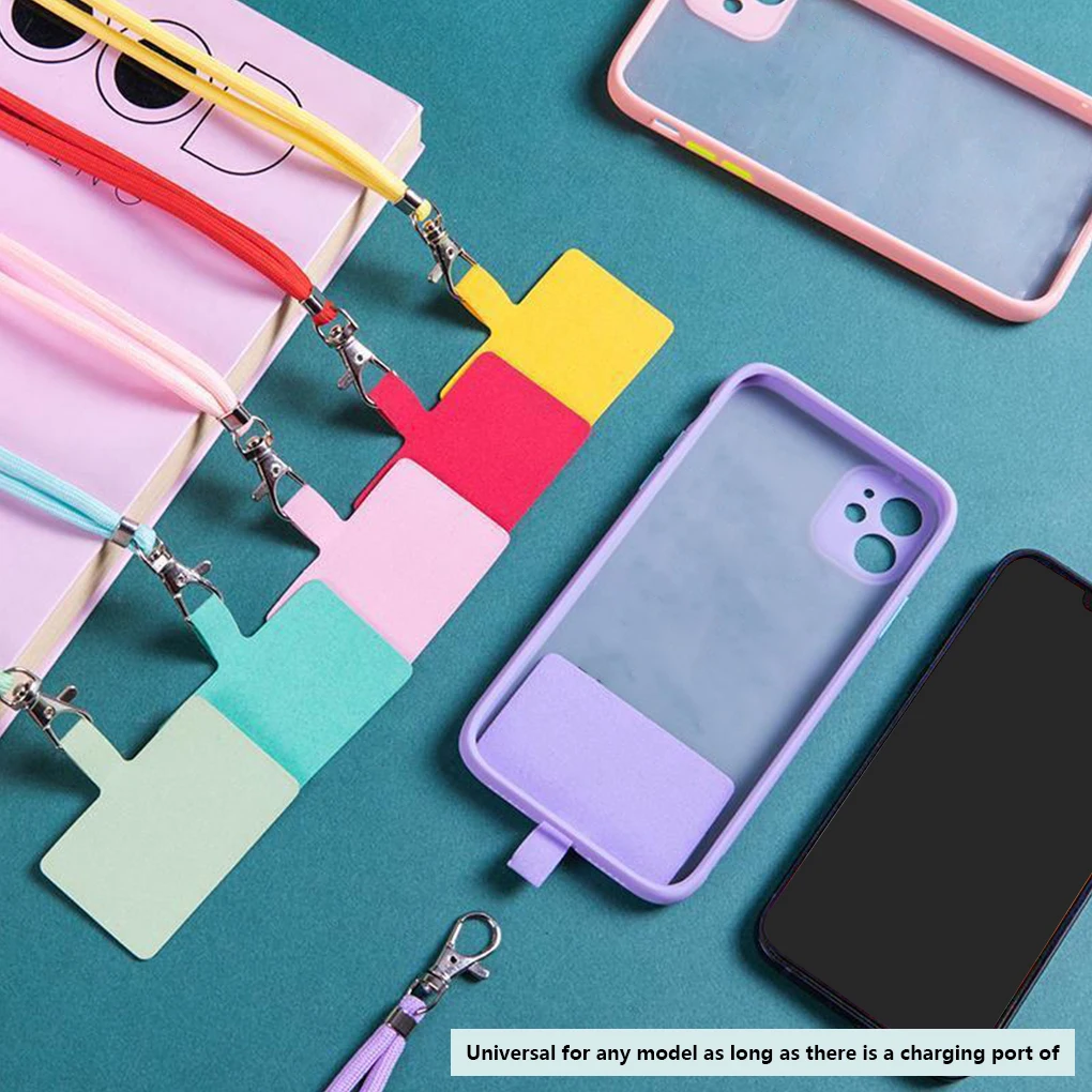 Universal Phone Anti-lost Lanyards DIY Cellphone Removable Neck Strap For Mobile Phone Accessories Cell Phone Rope Neck Straps