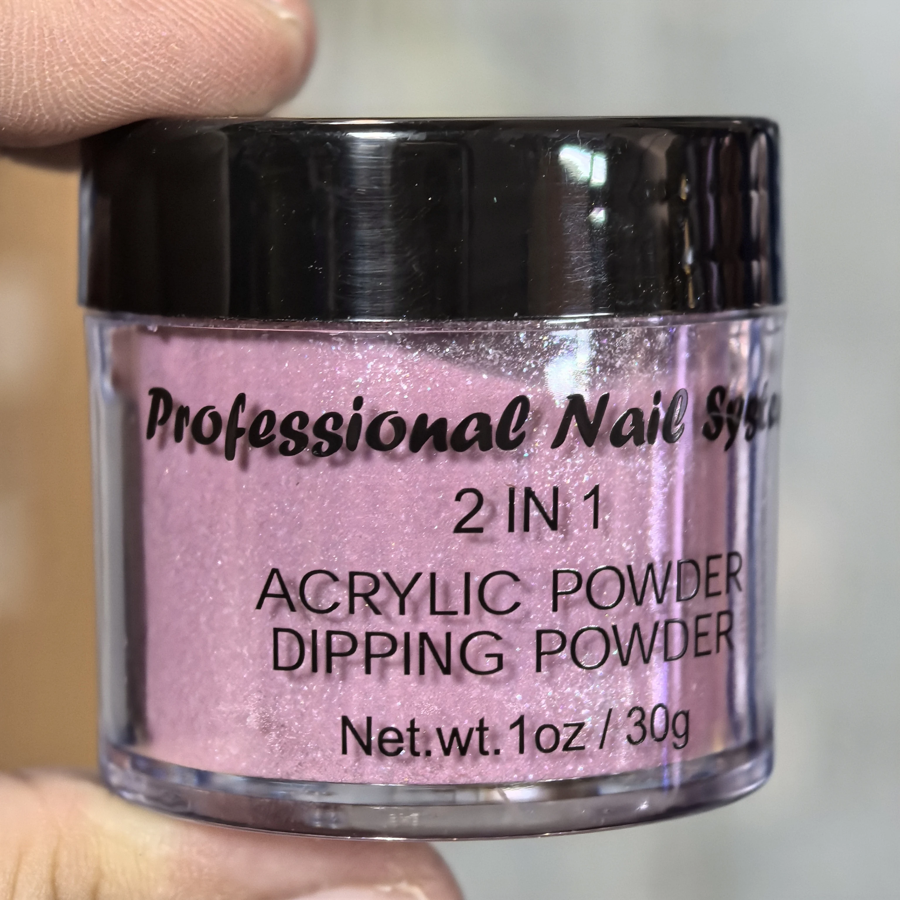 1 Oz Acrylic Powder French Manicure Dust Professional NUDE Glitter Acrylic Nail Dust for Extend/Sculpture/Build Nails Dip Powder nail powder acrylic nail powder
