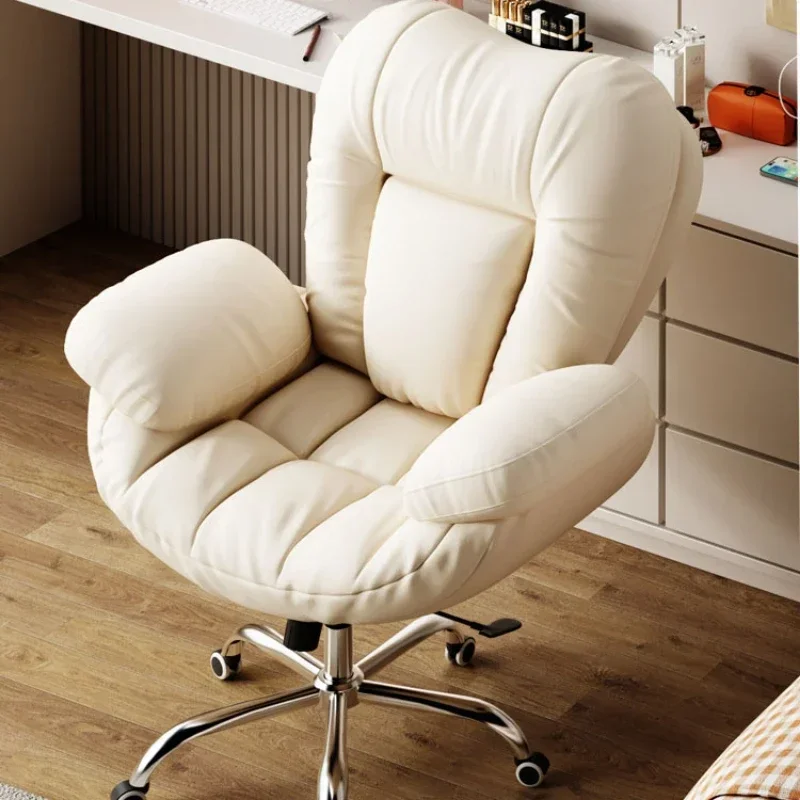 

Tech-fabric Reclining Chair Comfortable Computer Sofa Backrest Desk Chair Wide Thick Remote-Controlled Seat