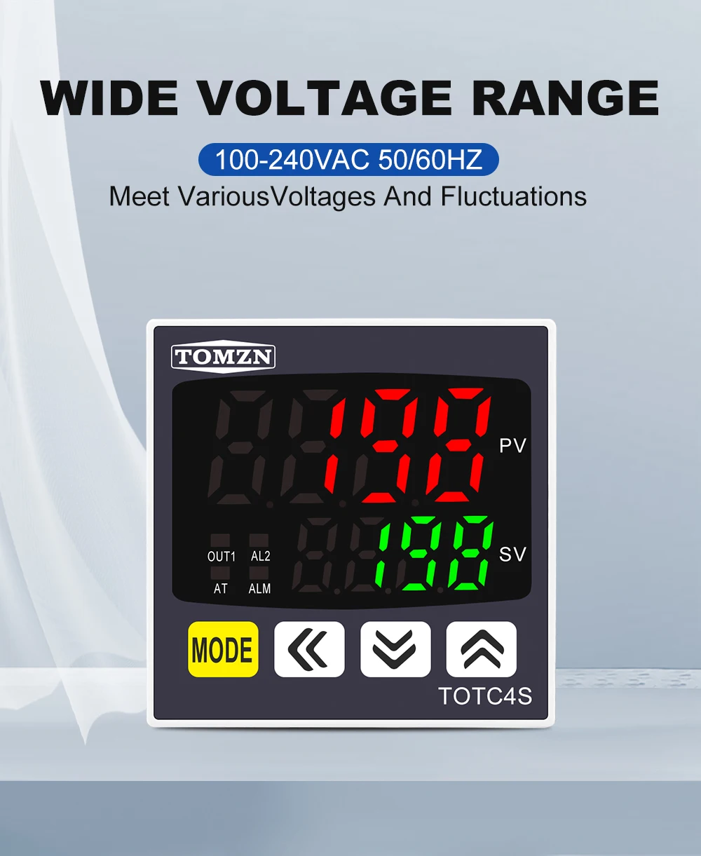 Digital PID Thermostat Dual Output Universal Input Temperature Controller Regula