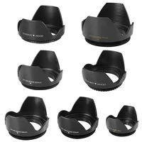 52mm 55mm 58mm 62mm 72mm 82mm Screwed Flower Petal Lens Hood Lens Hood for Canon Nikon Sony Olympus Pentax Camera Lens Accessory - Image 5