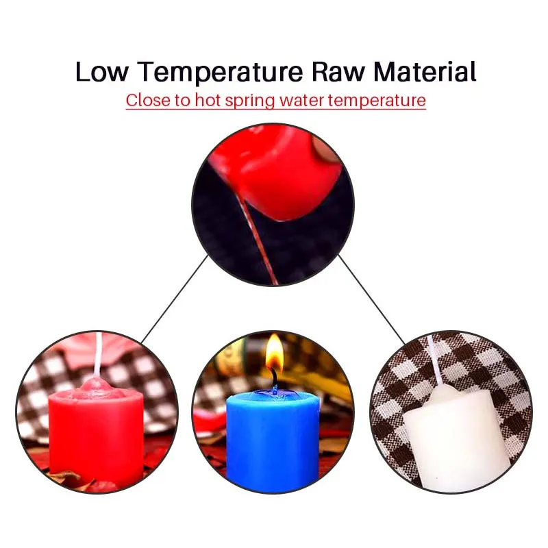 Sex Candles 1 Pcs Low Temperature Candle for Bdsm Games