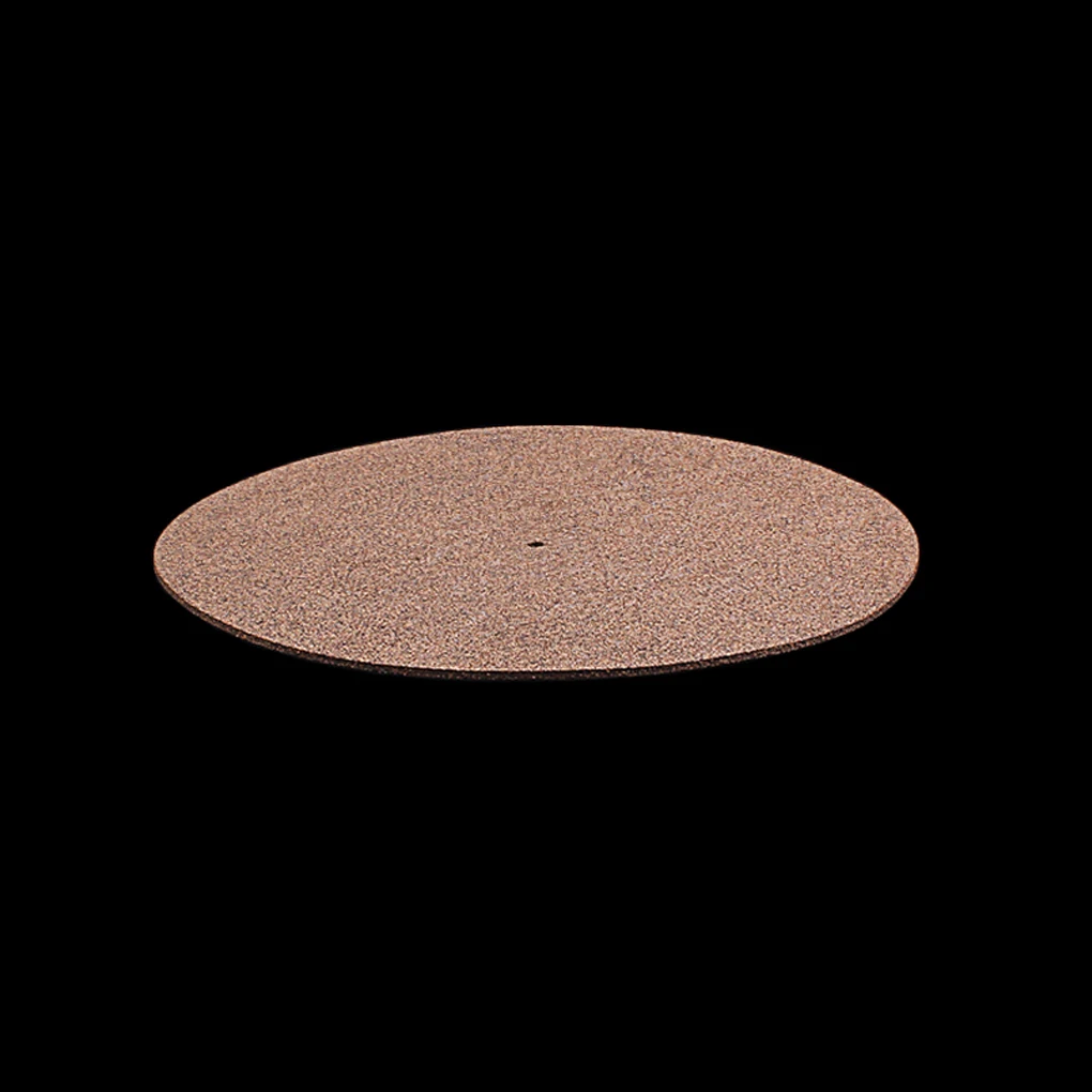 

Cork Rubber Turntable Mat Replacement Anti-Static Platter Pad Accessories