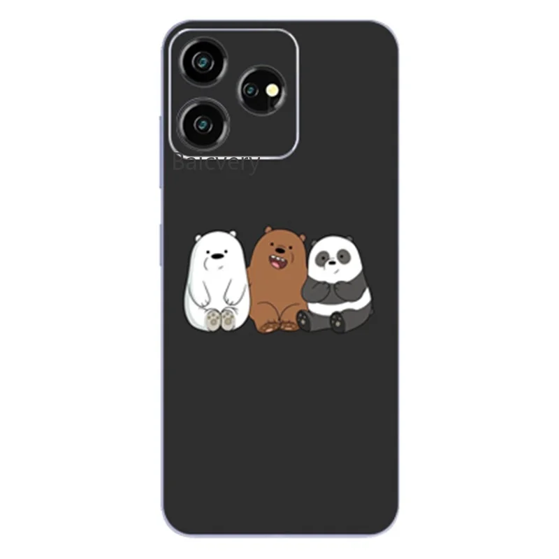 Silicone Printed Phone Case For ZTE Blade V50S/ V50 Smart/ ZTE