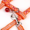 Nylon Cat Harness Vest Leash Lead For Kitten Puppy Adjustable Small Medium Cats Dog Harness With Bell Accessories Leash Set 3