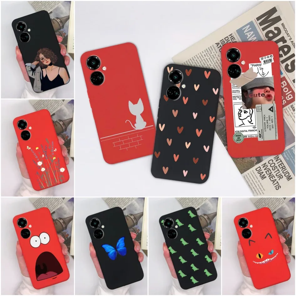 Fashion Sweet Girls Soft Silicone TPU Protective Phone Cover Case