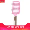 Hair Brush, Professional Curved Vented Brush for Faster Blow Drying for Women, Men, Paddle Detangling Brush for Wet Dry Curly 1