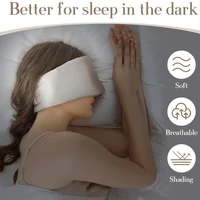 100% Mulberry Silk Sleeping Mask Eyepatch Blocking Light Eyemask Soft Padded Travel Sleeping Aid for Sleep Patch Slaapmasker 2