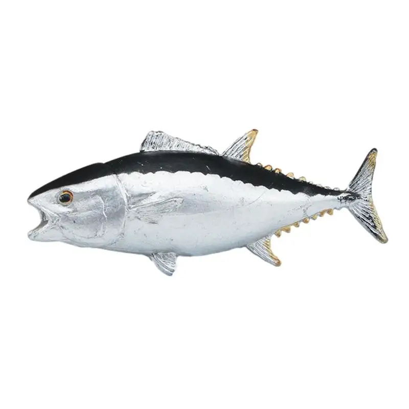 Marine Animal Model Figurines Toys Simulation Tuna Red Snapper Salmon Simulated Realistic Action Figure Kids Educational Toy marine animal model figurines toys simulation tuna red snapper salmon simulated realistic action figure kids educational toy