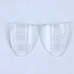 Universal Clear Safety Glasses Side Shields - Flexible Protective Eyewear Covers (Transparent 2)