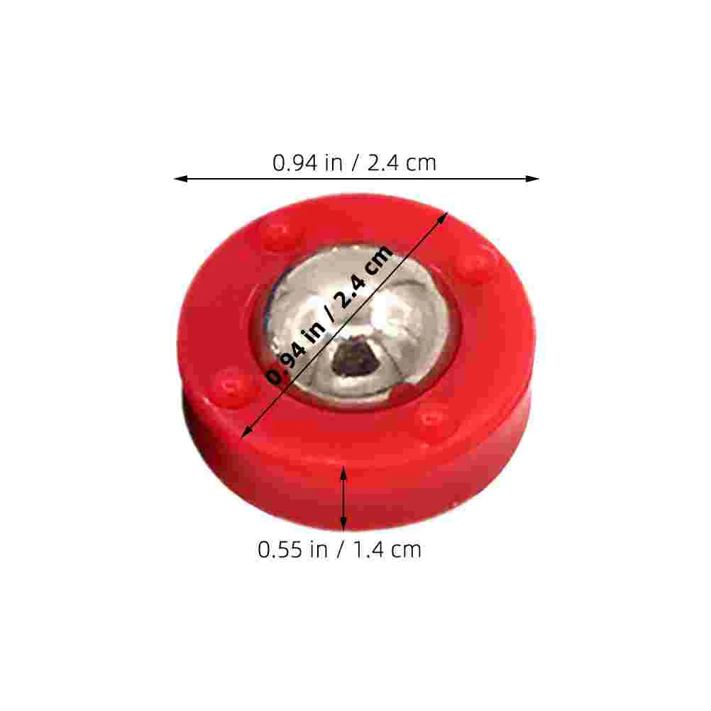 40 Pcs Table Accessories Gazebo Shuffleboard Pucks Toy Roller Plastic Parts