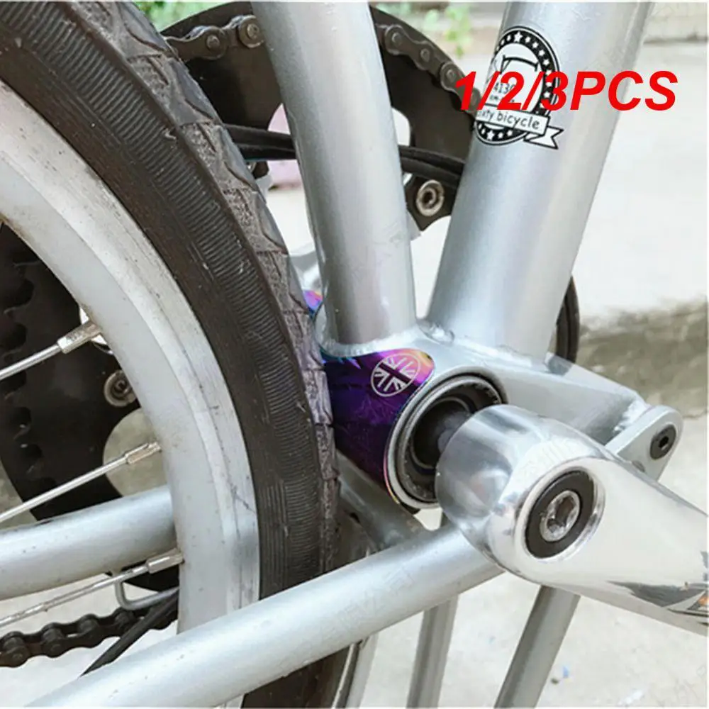 1/2/3Pcs 1- Bottom Staffa Protector Sticker Per Brompton Pieghevole Bike Metal Bb Frame Protection Pad Mtb Bike Stickers