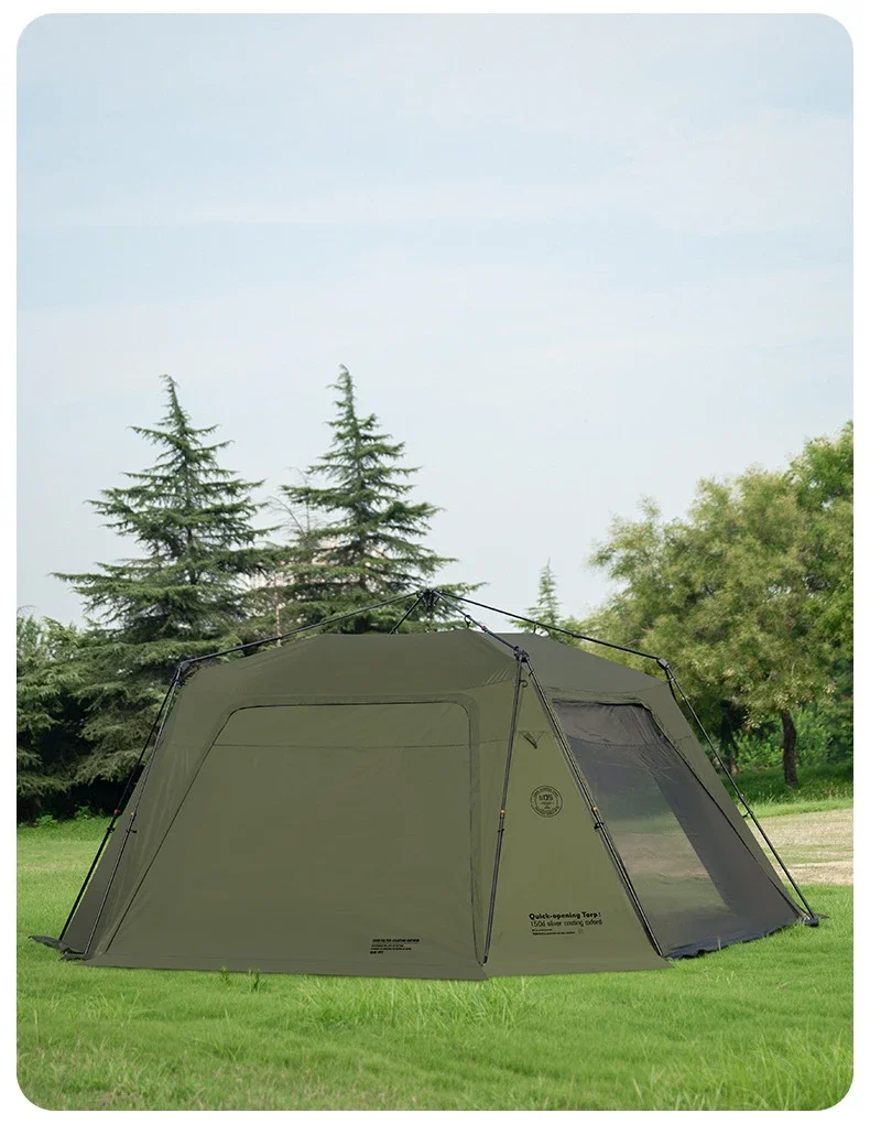 ShineTrip Oversized Dome Tent Quick Setup Tent Waterproof