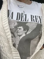New Lana Del Rey Ldr Sailing Graphic T Shirt Summer Cotton Short Sleeve Tee Shirt Aesthetic Streetwear Vintage Unisex T-Shirt 1