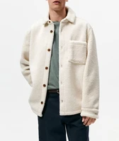 Plush Coat Spring Fashion New Fleece Shirt Coat Men's Trend Wild Casual Loose Commute Outwear Thick Warm Lamb Jacket Male RA - Image 2