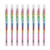 4Pcs 10colors DIY Replaceable Crayons Oil Pastel Creative Colored Pencil Graffiti Pen For Kids Painting Drawing Cute Stationery 1