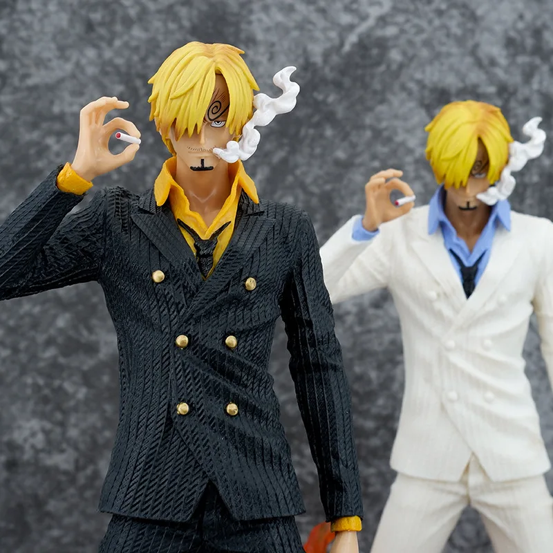 

One Piece Anime Gk Straw Hat Resonance Fantasy Vinsmoke Sanji With Base Pvc Action Figure Decoration Model Doll Toys Gifts 36cm