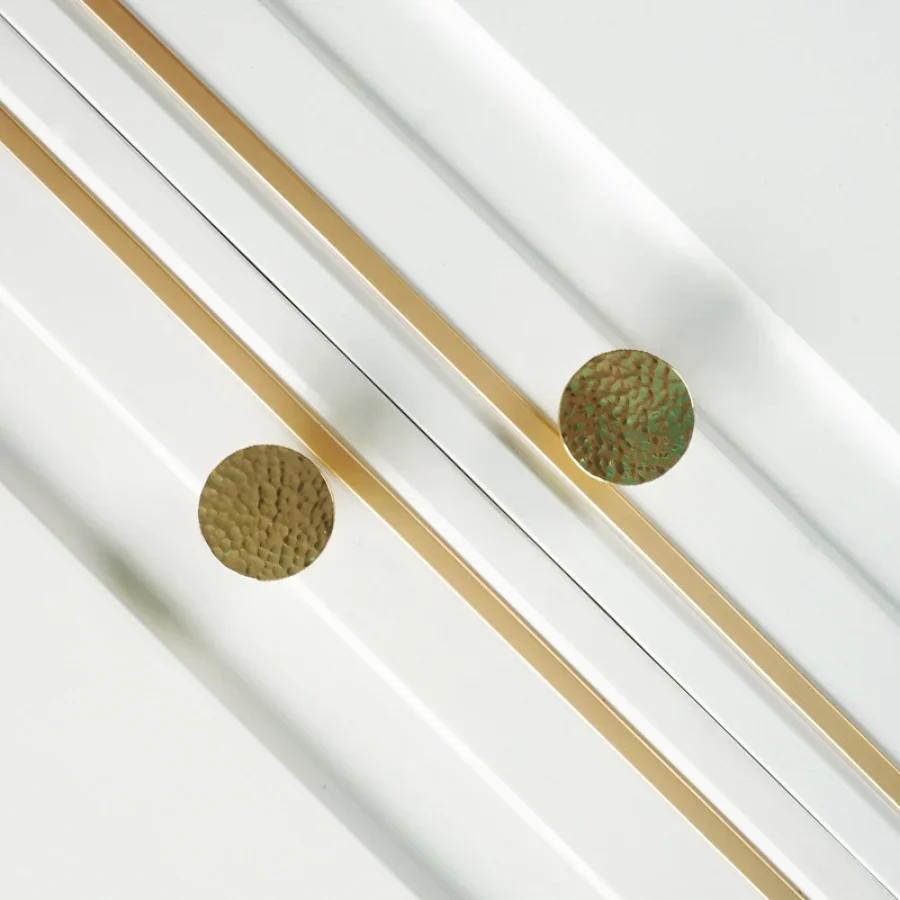 Brass Gold Furniture Handles Knobs for Drawers Wardrobe Dresser Closet Cabinet Kitchen accessories