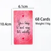 Spirit Secret Messages 68Pcs English Version Oracle Divination Fate Game Deck Tarot Table Board Games Playing Card 10.4x6.1cm 4