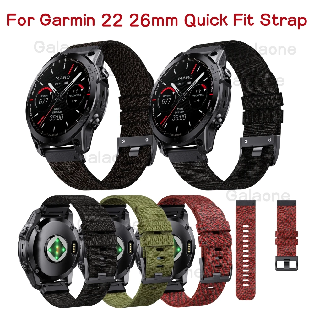 

Ремешок Garmin Fenix7xpro для Fenix5/5X/5xplus/6/6X/6xpro/7/7X/3/3HR, тактический Браслет для часов, 22 26 мм