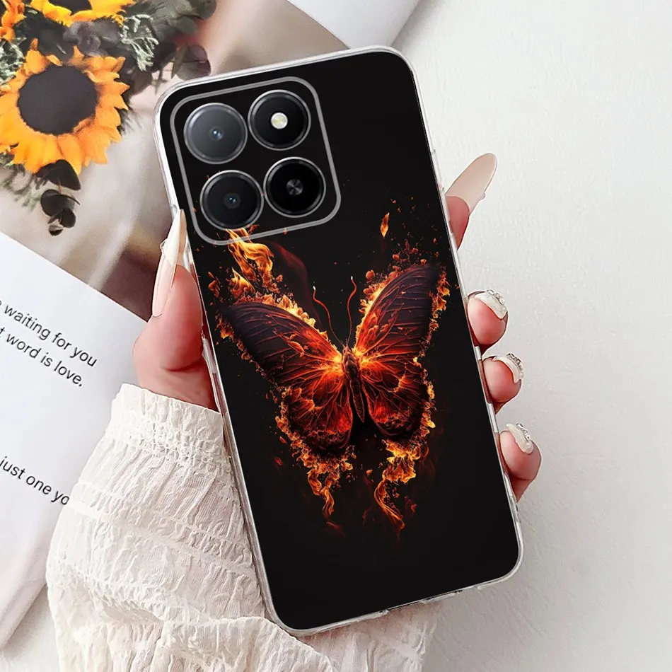 Fashionable Dragon & Tiger Design Soft Silicone Phone Case