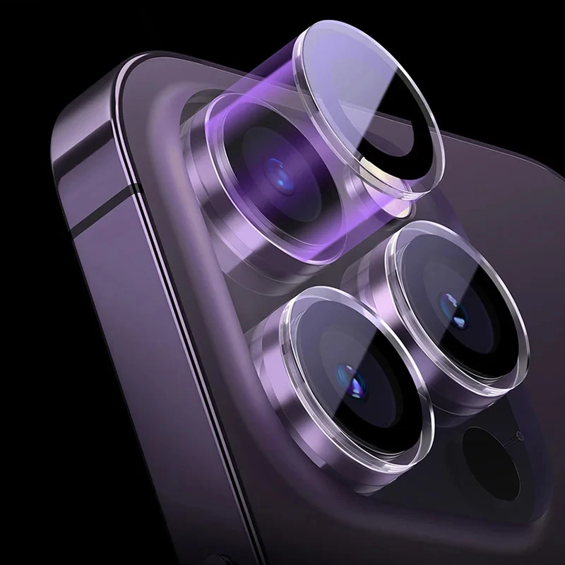 Baseus-Protector de lente de cámara para iPhone 15 Pro Max, cristal  Protector de lente de cámara para iPhone 15 Pro Plus - AliExpress