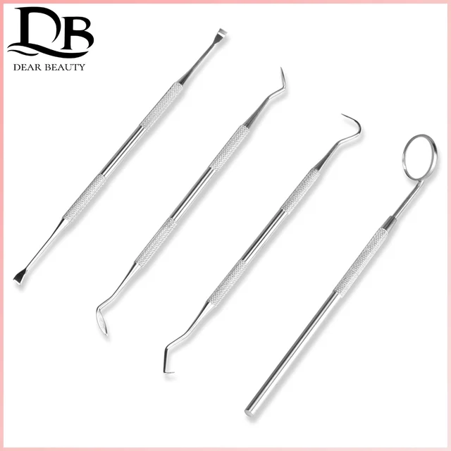 Dentist Clean Kit Stainless Oral Tooth Care Better Smile Portable Stains Remover Tarter Scaler