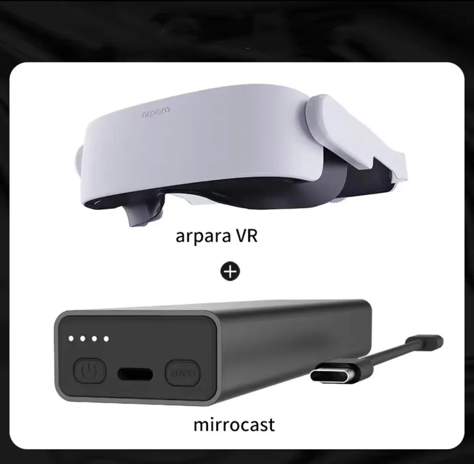 Arpara Tethered 5K Gaming Kit VR ヘッドセット arpara Tethered 5K VR Headset アルパラ  軽量コンパクト・