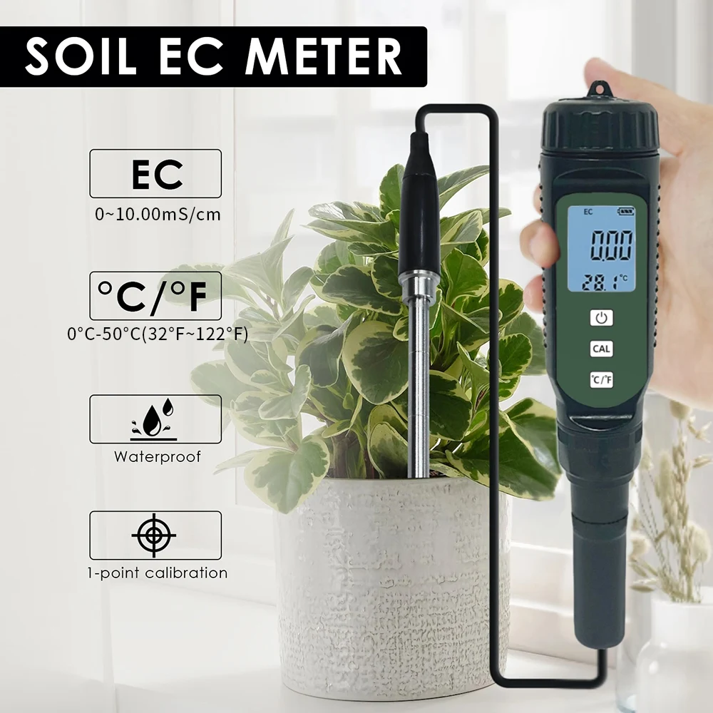 EC, Digital, Multifunction, Soil, Detector, for, Garden