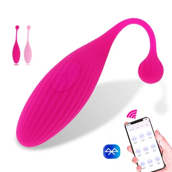 Bluetooths Dildo Vibrator for Women Wireless APP Remote Control Vibrator Vibrating Egg wifi Panties Toy for Sex Toys Couple 3