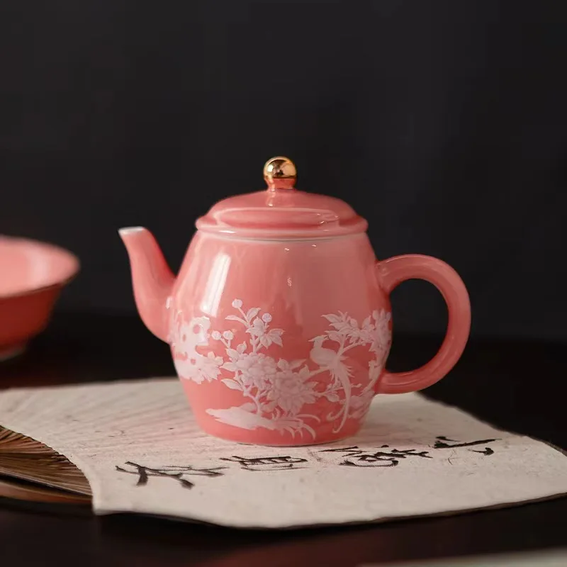 

Sketch Pot Teapot Porcelain Kung Fu Tea Set Tea Making Lady Delicate Small Teapot Tea Kettle Tea Maker Tea Infuser