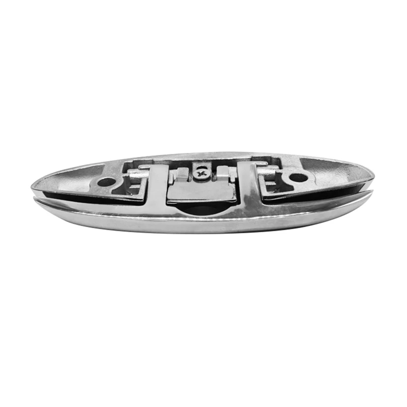 

6 Inch Marine Grade Boat Stainless Steel 316 Folding Pull Cleat Dock Deck Hardware Wire Rope Cleat For Marine Yachts Accessories
