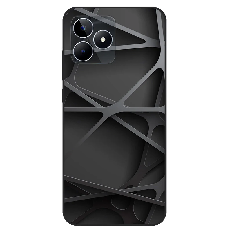 Soft TPU Silicone Protective Back Cover - Fashionable Phone Case