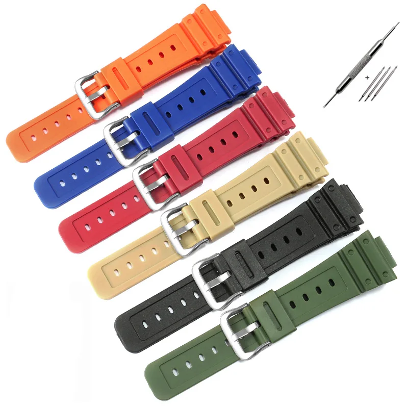 Cinturino In Gomma Per Casio Dw5600 5610 Gw6900 Ga2100 Cinturino Per Orologio Sportivo In Silicone Impermeabile