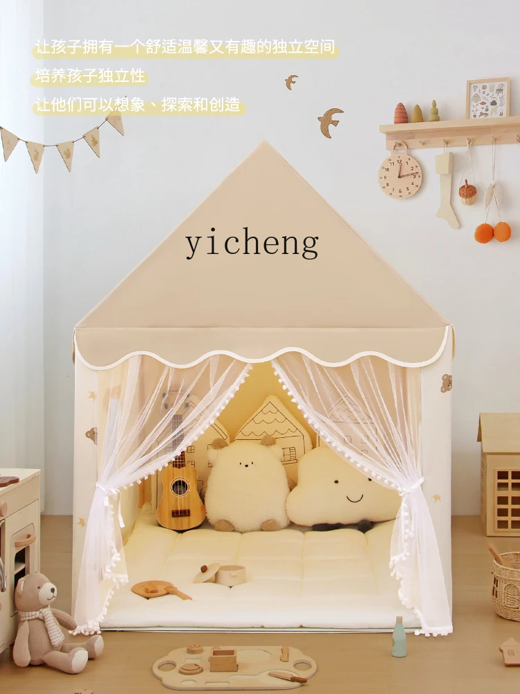 Tqh Tent Indoor Children Toy House Small Tent Girl Princess Boy Game House
