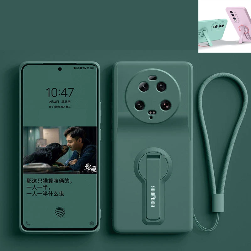 Чехол для телефона Xiaomi 13 11 10 10t 14 12 12t Pro Ultra Lite 5g Mi Xiaomi13, силиконовые чехлы для телефонов, мягкий чехол с держателем Lany