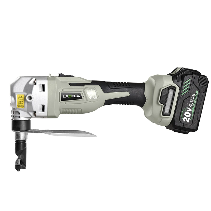 LECALA D271601 휴대용 무선 전원 가위 카드리스 20V 전기 니블러 강판 철판 절단 펀칭 가위