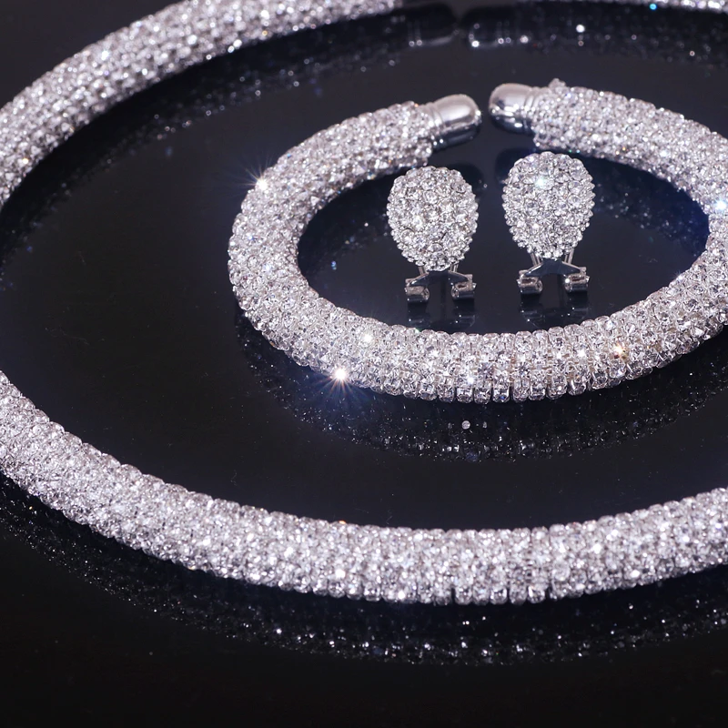 Neue Mode Strass Kragen Choker Halskette Für Frauen Übertrieben Einfache Große Klobige Kette Halskette Drehmomente Schmuck Zubehör Sd9C96666Eb3F49Aaaf8Cd83Fbebac2Fct