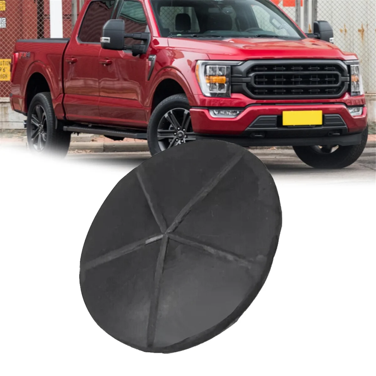 자동차 후면 스틸 플레이트 개스킷 버퍼 패드, 포드 F150 2015-2020 용, 9L3Z-5586-B, 자동차 액세서리