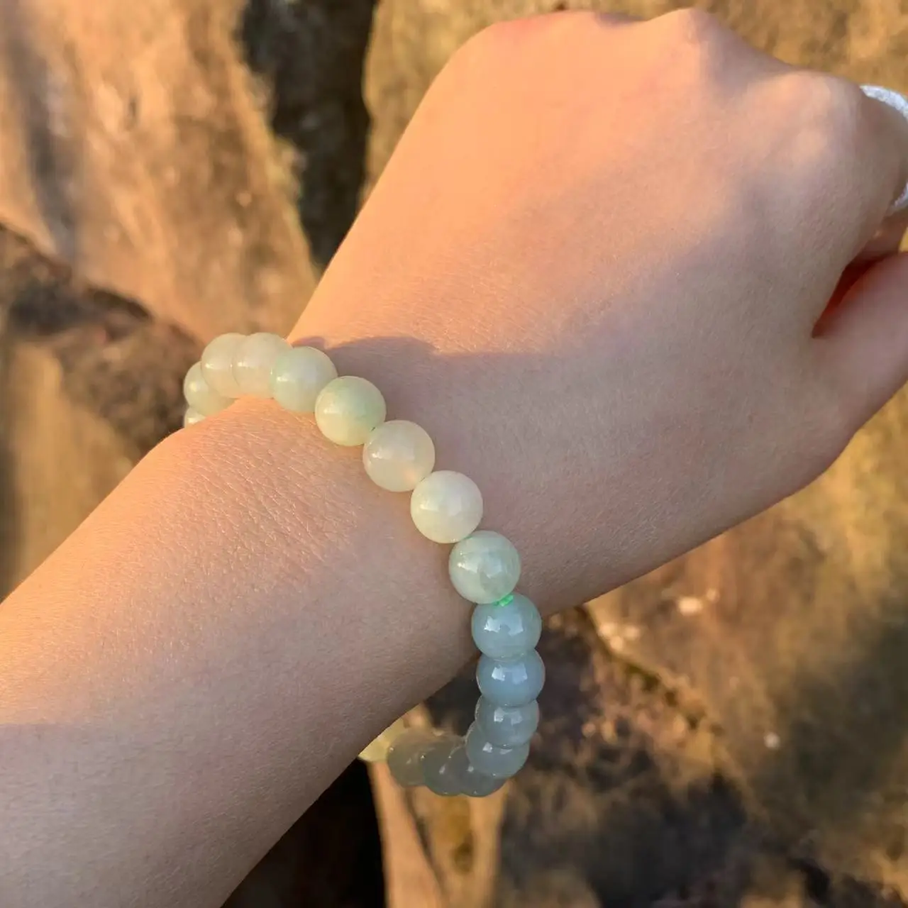 Natural Burma Jade Bracelet for women Myanmar Jadeite Green Real ACCESSORI GIFT BEAD DROPSHIP JEWELRI FASHION