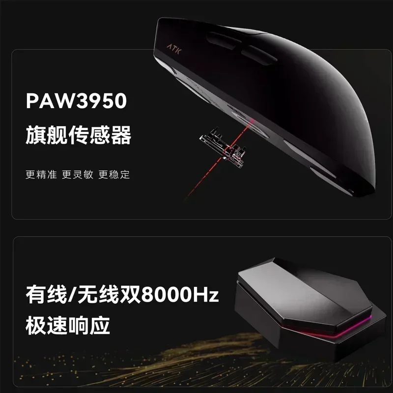 ATK X1 ULTIMATE 烈空 BLAZING SKY ATK Blazing Sky X1 Ultimate Wireless Gaming Mouse – PAW3950