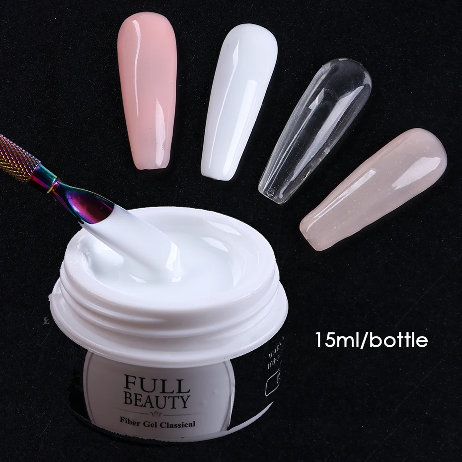 Quick Extension Gel Nail Polish All For Manicure Set Fake Nails Building Gel Brush Extend Mold Nail Tool Accessory Kit BE1800-1 6