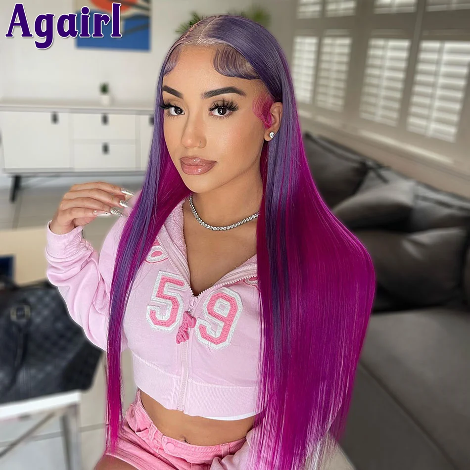 Рисунок 4 - 32 дюйма Омбре серый фиолетовый